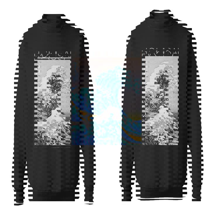 北斎 神奈川沖大波 アーティストのために スウェットシャツ