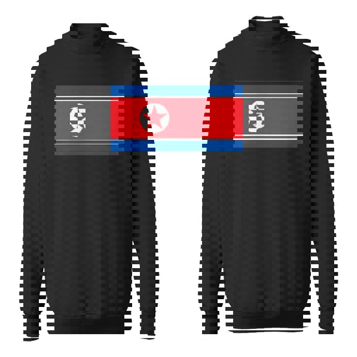 北朝鮮旗北朝鮮ピョンヤン。 スウェットシャツ