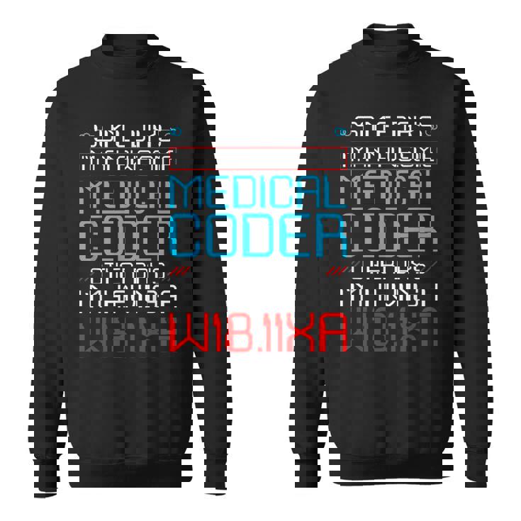 医療請求コーダー 健康情報 ヘルスケア 請求 スウェットシャツ