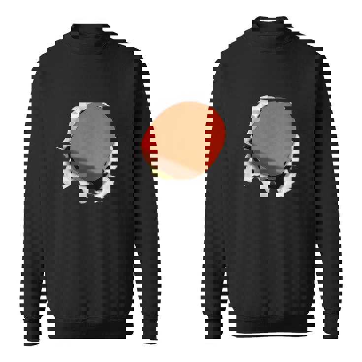 卓球 ラケット 面白いtシャツ ピンポン おもしろ 服 ネタ メンズ 卓球部 おもしろグッズ 大人 子供 スウェットシャツ