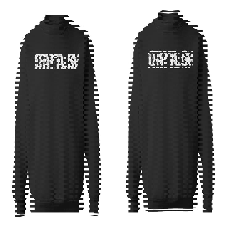 反資本主義tシャツ クラピタリズム 経済学シャツ スウェットシャツ