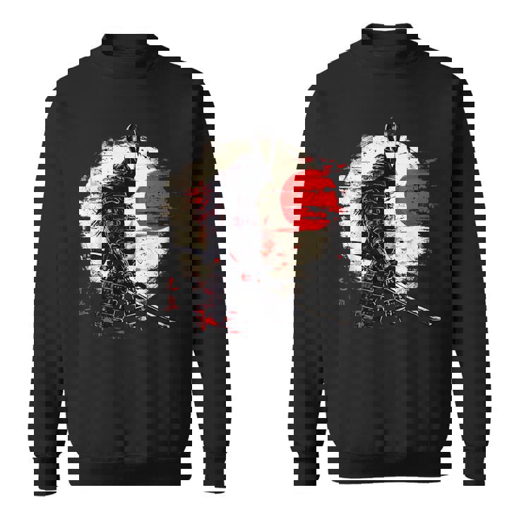 古代 日本 武士 武道 レトロ ヴィンテージ スウェットシャツ