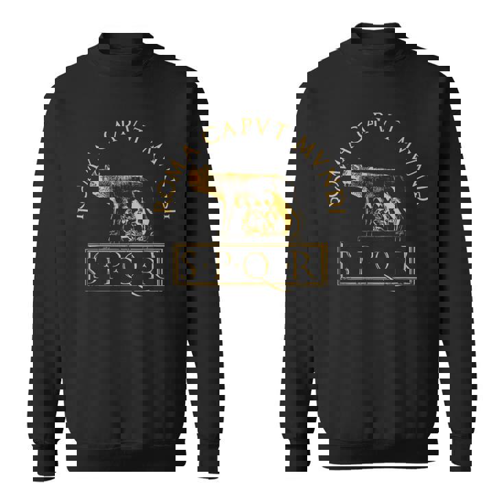 古代ローマ共和政ローマspqr スウェットシャツ