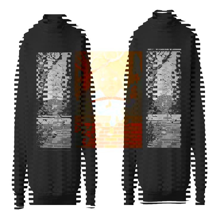 古典的なおとぎ話の保育園は壁にハンプティダンプティ土をライムズ スウェットシャツ