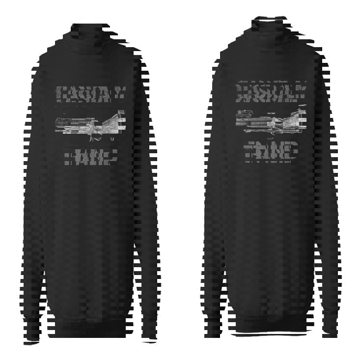 古典的に訓練された M79 グレネードランチャー軍用サンパー スウェットシャツ