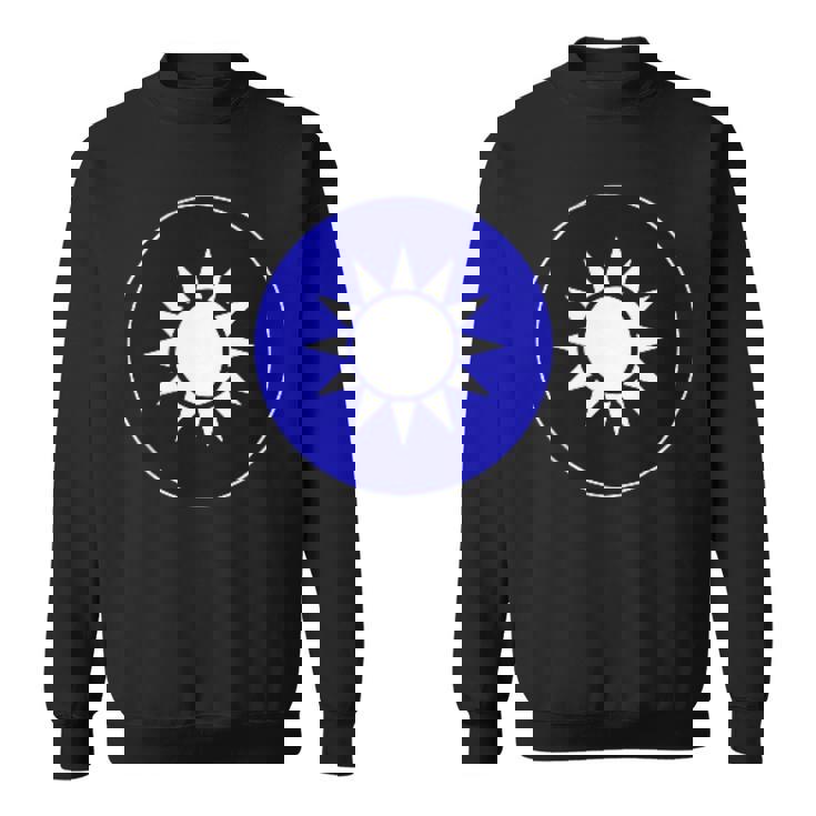 台湾空軍 ラウンドデル 旗 台湾武装部隊 スウェットシャツ