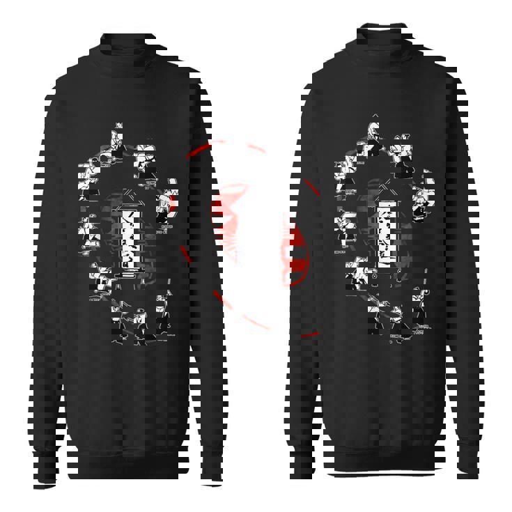 合気道道道場 合気道トレーニング スウェットシャツ