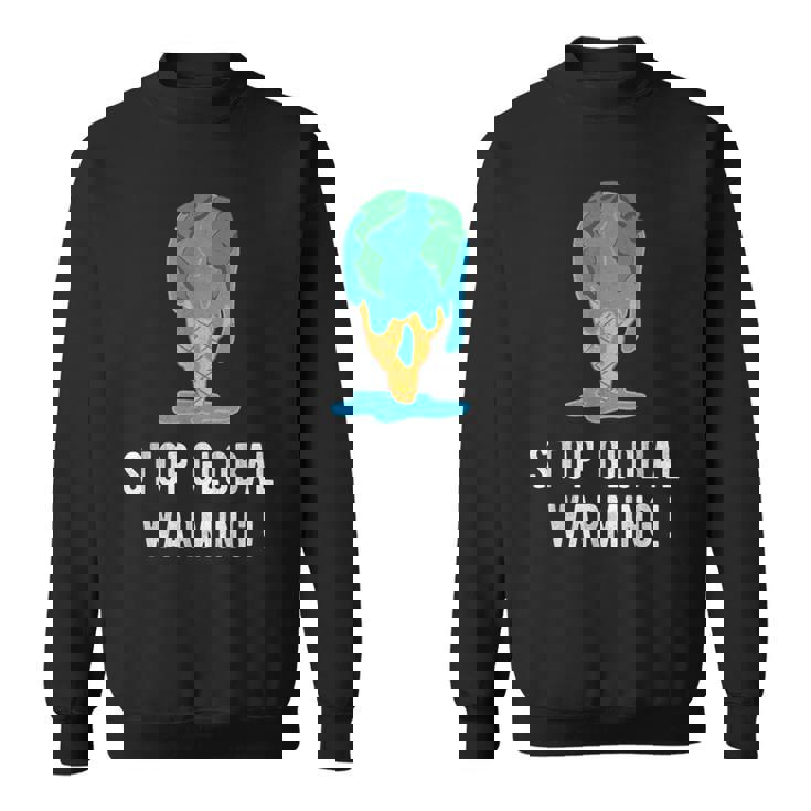 地球温暖化を止める アースデイ 地球 気候保護 地球温暖化 スウェットシャツ