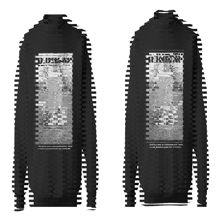 墓石のデザイン。 スウェットシャツ