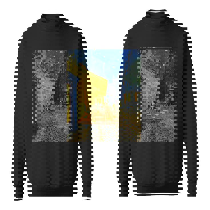 夜のカフェテラス ゴッホ 名画 レトロ スウェットシャツ