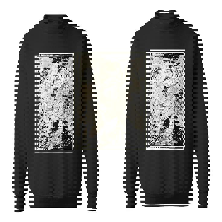 夢 By オーブリー・ビアズリー 1894 スウェットシャツ