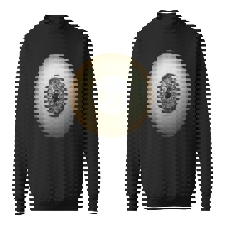 大きなグレー 目玉 不気味 面白い レイジー イージー ハロウィン コスチューム スウェットシャツ