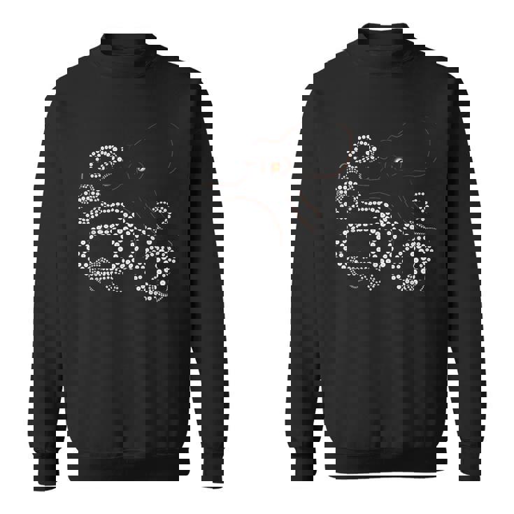 大きなタコ スウェットシャツ