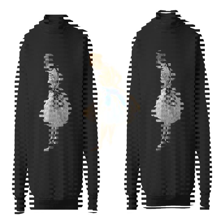 大人用 バレエダンサー 練習キット ドガ バレリーナ グラフィック スウェットシャツ