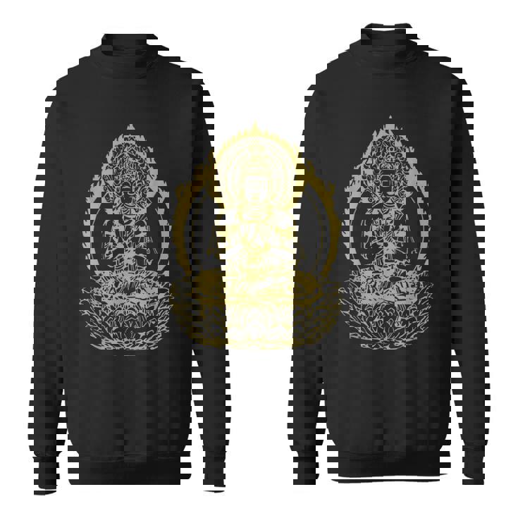 大日如来 マハヴァイローチャナ 仏陀 真言天台 スウェットシャツ