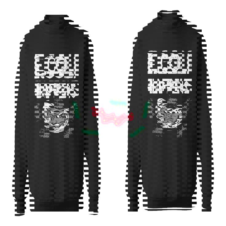 大腸菌で起こる細菌微生物学細菌学 スウェットシャツ