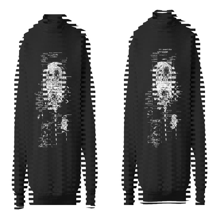 大西洋カブトガニ 解剖学 海洋生物学 海洋動物 スウェットシャツ