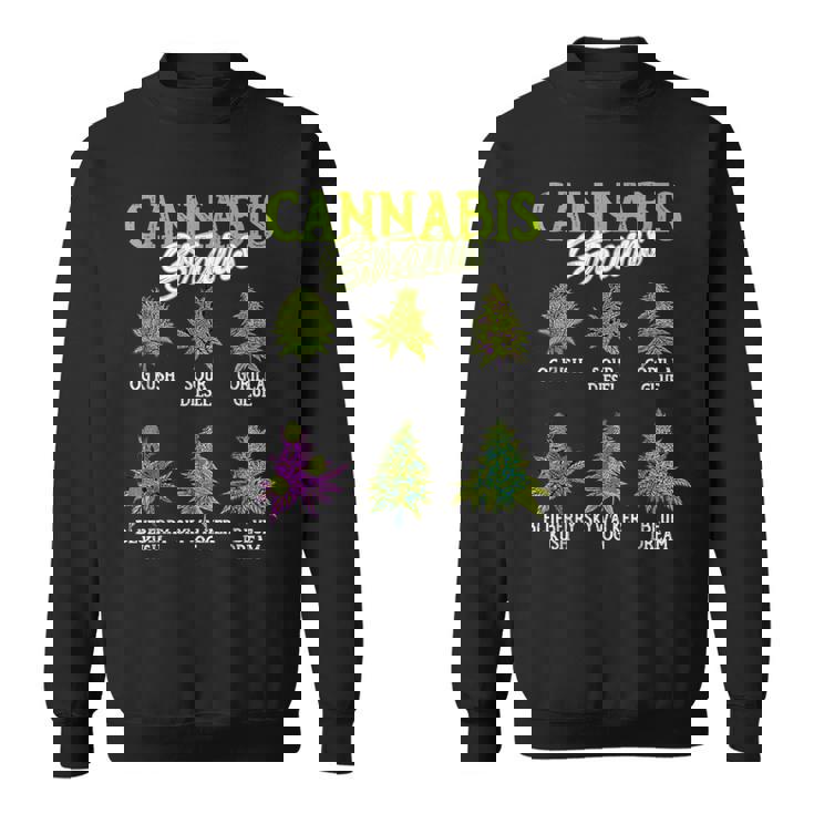 大麻株 雑草 大麻 マリファナ スウェットシャツ