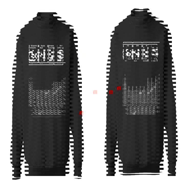 天才周期表tシャツ 天才tシャツ スウェットシャツ