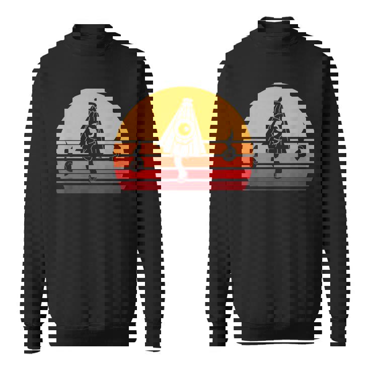 妖怪傘 カラカサ 日本ゴースト スウェットシャツ