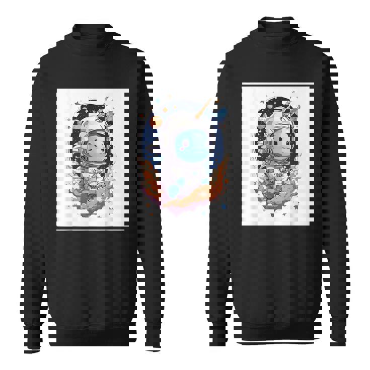 宇宙ユニコーン スウェットシャツ