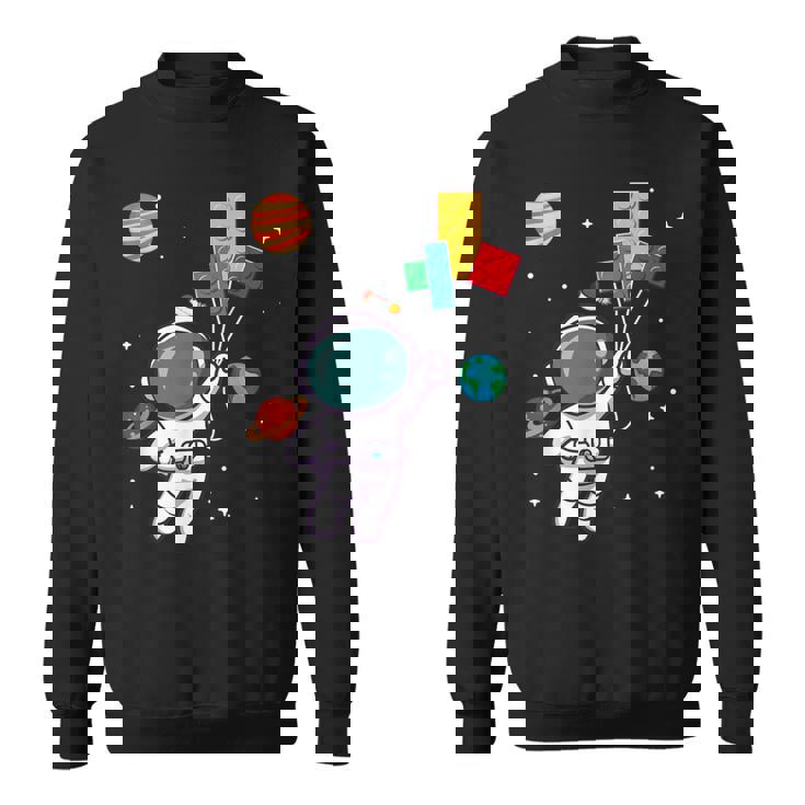 宇宙飛行士とレゴバルーンの冒険 スウェットシャツ