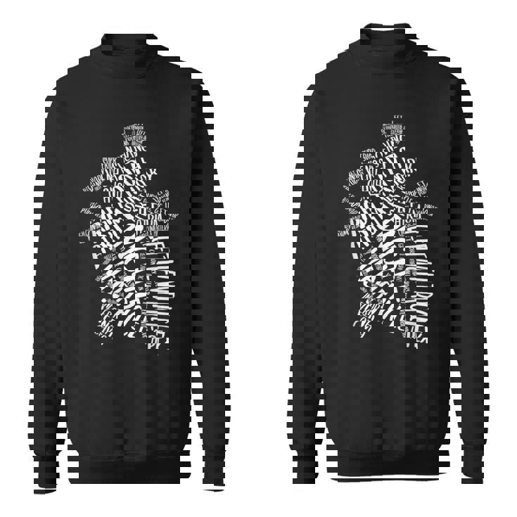 完璧な人体解剖学-心臓のデザインの一部 スウェットシャツ