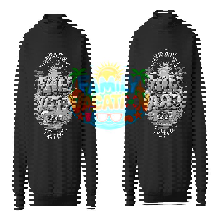 家族旅行2025 一緒に思い出を作る 夏 スウェットシャツ