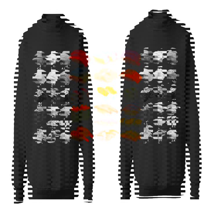 寿司 ネタ 面白いtシャツ おもしろ 食べ物 文字入り メンズ 面白い 服 オリジナル グッズ 文字tシャツ プレゼント スウェットシャツ