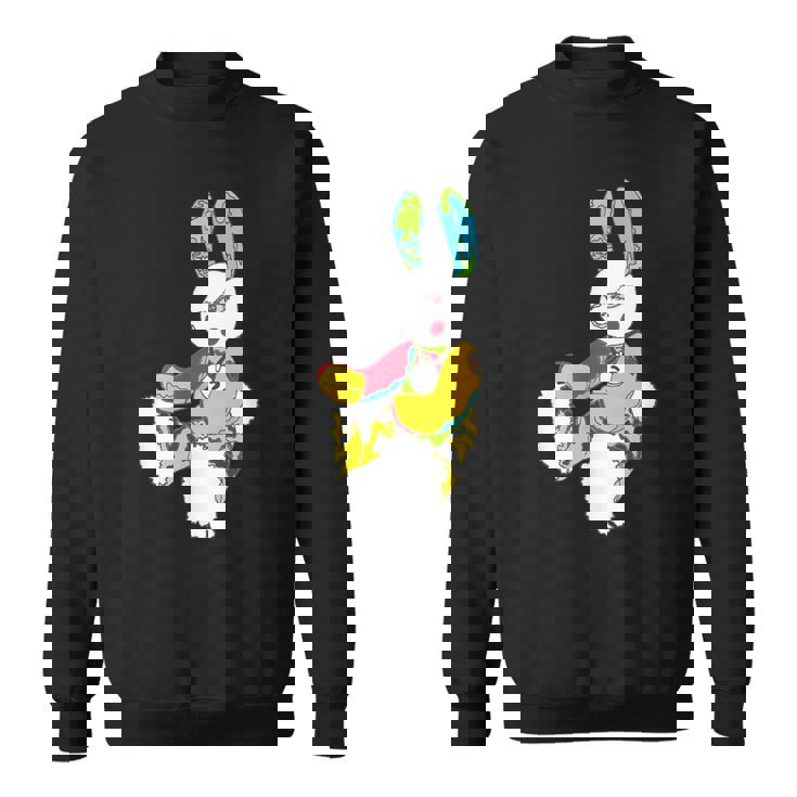 小さめうさぎ星人 Yunaカラー スウェットシャツ