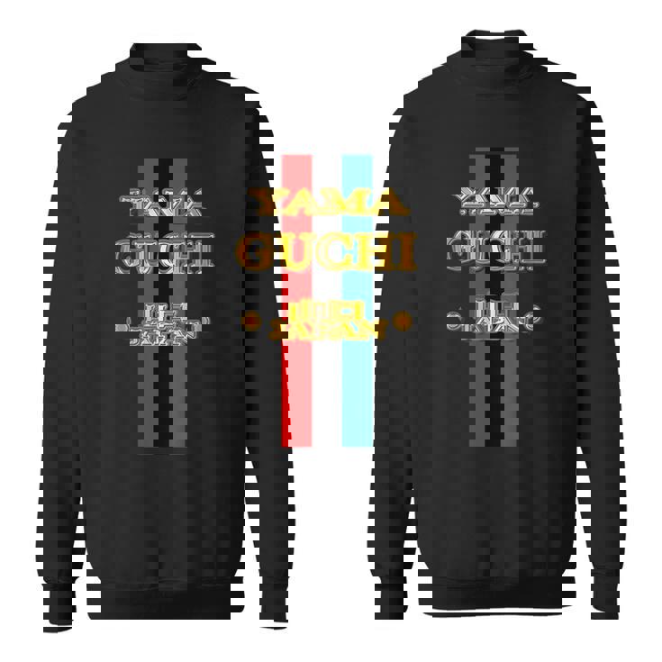 山口 Yamaguchi《フェイクゴールド 金 ロゴ》ブランド パロディ【47都道府県】プレゼント お土産 面白い スウェットシャツ