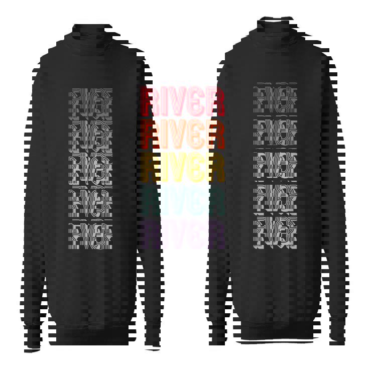 川 スウェットシャツ