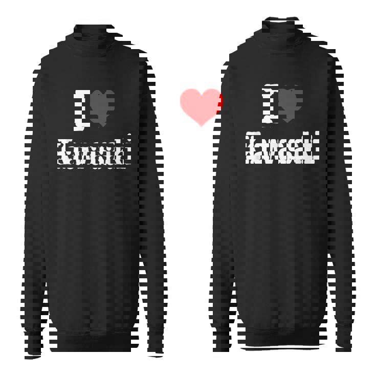 川崎市 I Heart Kawasaki I Love Kawasaki スウェットシャツ