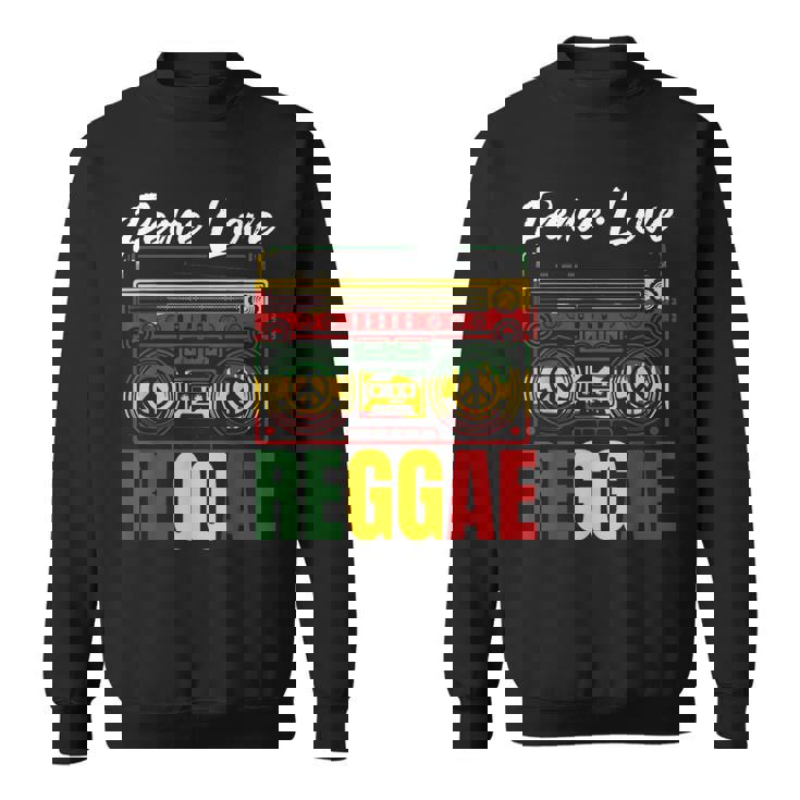 平和 レゲエ音楽 ラスタ ジャマイカ スウェットシャツ
