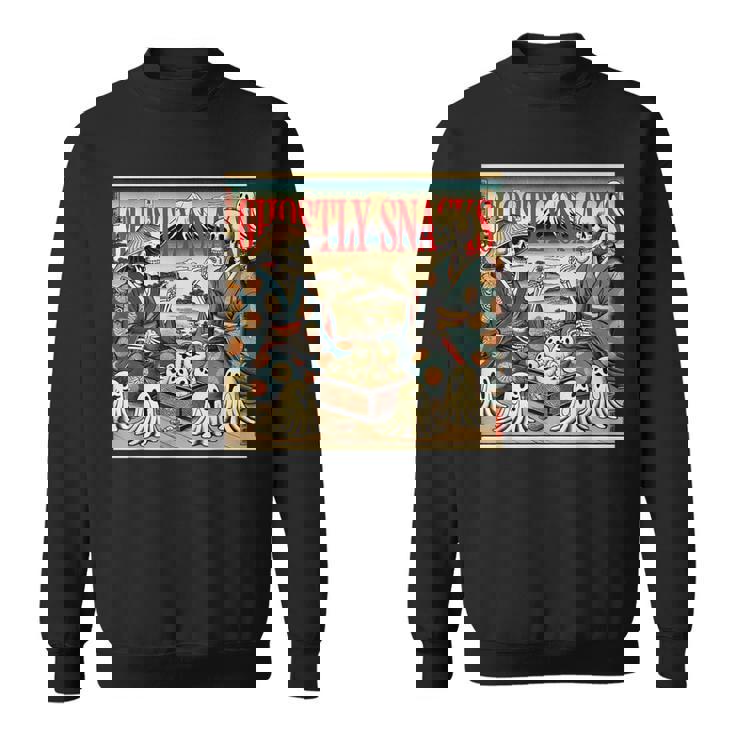 幽霊おやつ スウェットシャツ