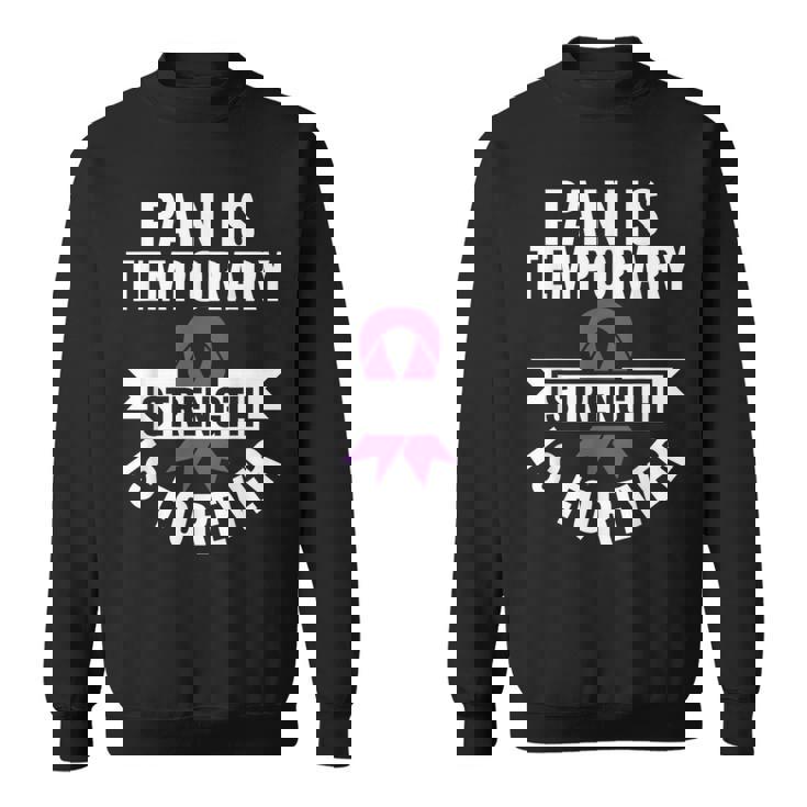 強さは永遠です 線維筋痛症 スウェットシャツ