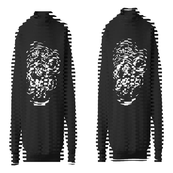 微笑むことを忘れないでください スウェットシャツ