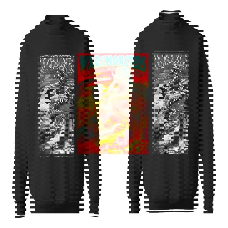 怪獣戦争 怪獣ホラー スウェットシャツ
