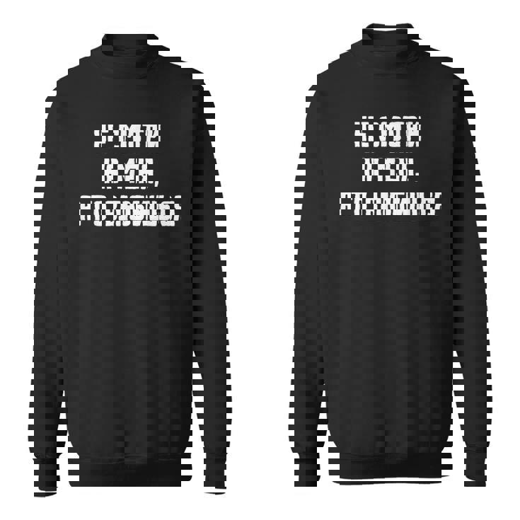 恋に落ちるロシア語での引用 スウェットシャツ