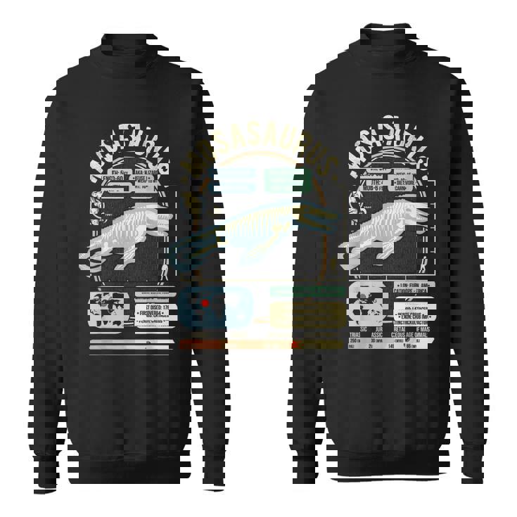 恐竜の事実 モササウルスの科学と解剖学のギフト スウェットシャツ