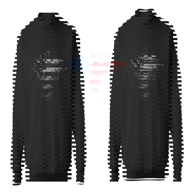 愛国的なアメリカンイーグルフラッグ スウェットシャツ