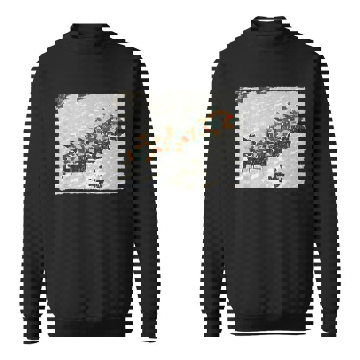 戦車男天安門広場民主主義抗議中国1989年 スウェットシャツ