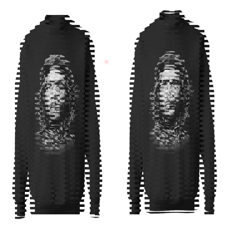 手描き チェ ゲバラ スウェットシャツ