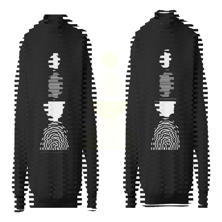 抽象アートシャツ コンテンポラリー モダンアート メンズ グラフィック レディース スウェットシャツ