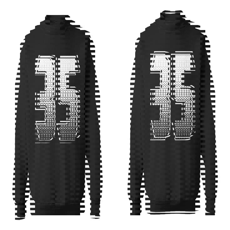 数字 35 サーティファイブ スウェットシャツ