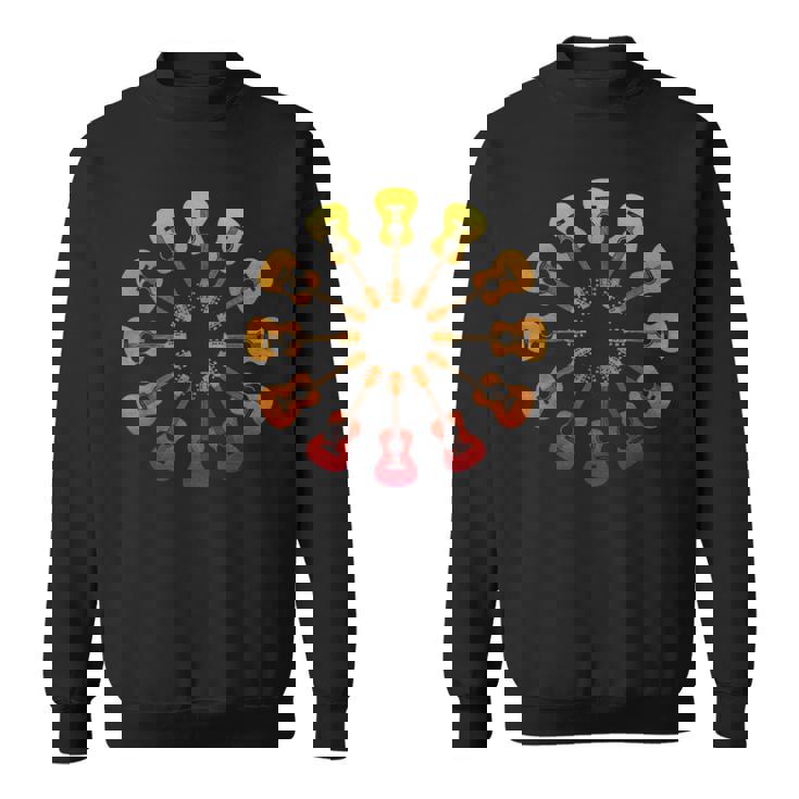 新しいアコースティックギターピックギターギフト愛音楽男性ギター スウェットシャツ