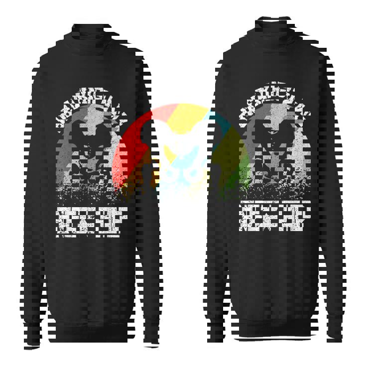 新しい股関節の慣らし 股関節置換手術 スウェットシャツ