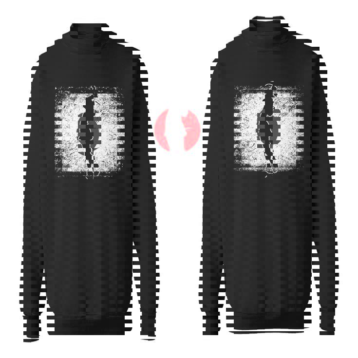 日本 日の丸ゴルフ選手 ゴルファー スウェットシャツ