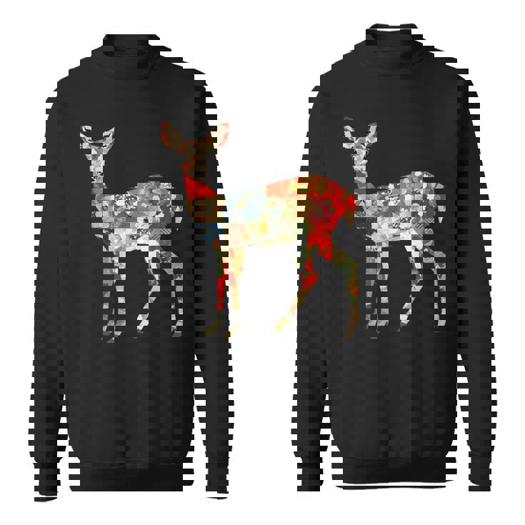 日本の折り紙 奈良鹿日本ファン向け 奈良鹿 スウェットシャツ