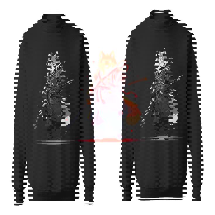 日本の柴犬浮世絵 アニメ 刀 おもしろい 日本の芸術 スウェットシャツ